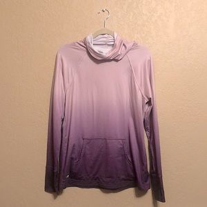 Gray + Purple Ombré Activewear Set